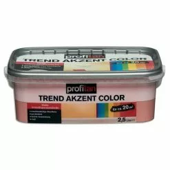 Profitan Wandfarbe Trend Akzent Color - Cupcake Matt - 2,5 Liter