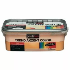 Profitan Wandfarbe Trend Akzent Color - Sonnenuntergang Matt - 2,5 Liter