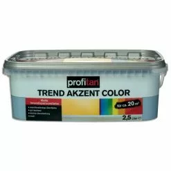 Profitan Wandfarbe Trend Akzent Color - Blue Monday Matt - 2,5 Liter