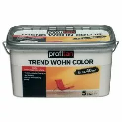 Profitan Wandfarbe Trend Wohn Color - Muschel Matt - 5 Liter