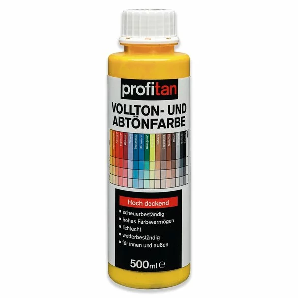 Profitan Vollton- Und Abtönfarbe - Sonnengelb - 500 Ml 3 Profitan Vollton- Und Abtönfarbe - Sonnengelb - 500 Ml