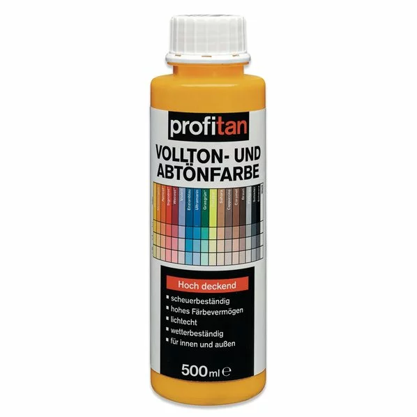 Profitan Vollton- Und Abtönfarbe - Melonengelb - 500 Ml 3 Profitan Vollton- Und Abtönfarbe - Melonengelb - 500 Ml