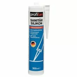 Profitan Sanitär-Silikon - Weiß - 300 Ml