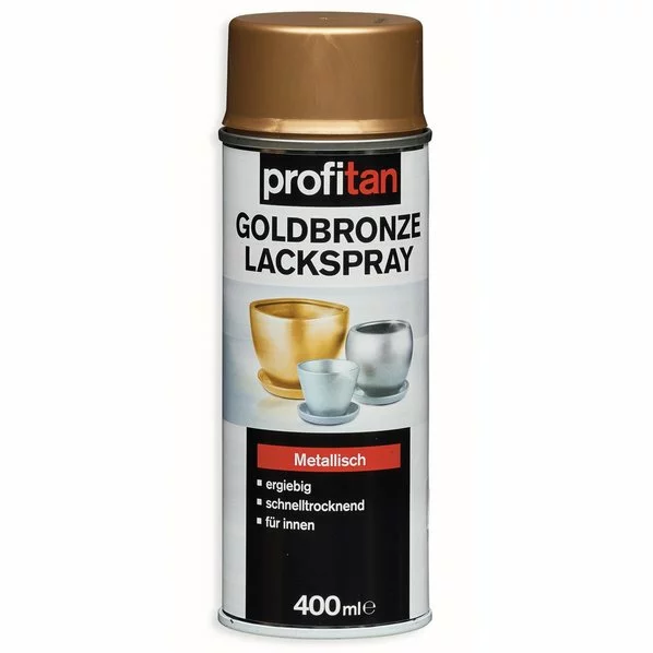 Profitan Goldbronze Lackspray - Metallisch - 400 Ml 3 Profitan Goldbronze Lackspray - Metallisch - 400 Ml