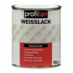 Profitan Weißlack - Seidenmatt - 750 Ml
