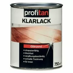 Profitan Klarlack - Glänzend - Innenbereich - 750 Ml
