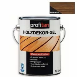 Profitan Holzdekor-Gel - Nussbaum - 2,5 Liter