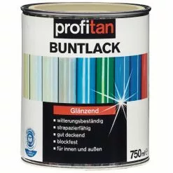 Profitan Buntlack - Hellelfenbein Glänzend - 750 Ml