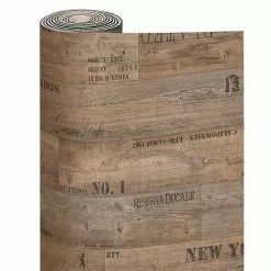 PVC-Boden - Eiche Beschriftet - Rustic Wood - Verschiedene Größen