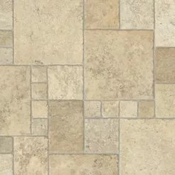 PVC-Bodenbelag - Fliese Stone - 4 Meter