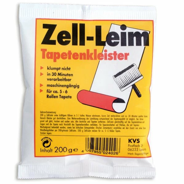 KVS Zell-Leim Tapetenkleister - 200 G 3 KVS Zell-Leim Tapetenkleister - 200 G