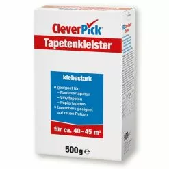 CleverPick Tapetenkleister - Klebestark - 500 G
