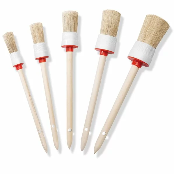 Ringpinsel-Set - 5-teilig - Helle Borsten 3 Ringpinsel-Set - 5-teilig - Helle Borsten