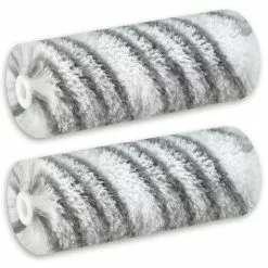 Profitan 2er-Set Farbwalzen - Graufaden - 10 Cm