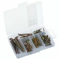 Sortimentskasten Schrauben - 76 Stück