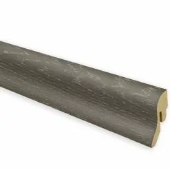 Sockelleiste - Schwarz-weiß - 250 Cm Lang