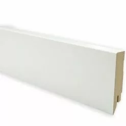 Sockelleiste - Weiß - 80 Mm Hoch
