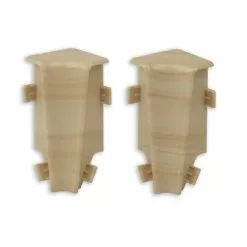 Profitan 2er-Set Innenecken - Ahorn - Für Sockelleisten: 58 Mm Hoch