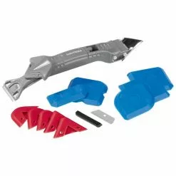 EASYMAXX Silikonentferner - Grau-rot - 5 In 1