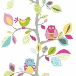 Panel POP.UP - Eulen - Bunt - 2,50 Meter