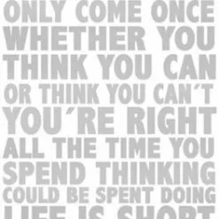 Panel POP.UP - Schrift - Grau-weiß - 2,5 Meter